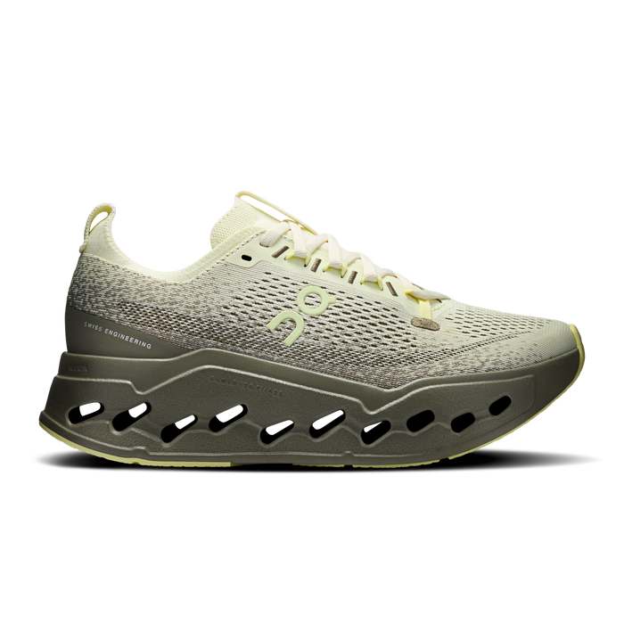 On Running Women's Cloudsurfer Max Shoes - Seedling / Olive