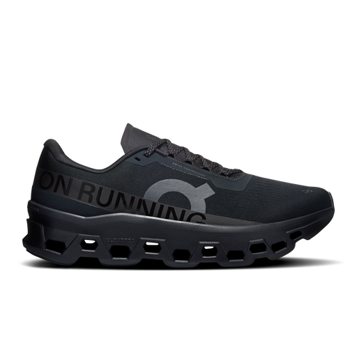 On Running Men's Cloudmonster 1 Shoes - Black / Black - Just For Sports