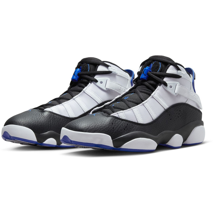 Nike Men's Jordan 6 Rings Shoes - White / Game Royal Blue / Black