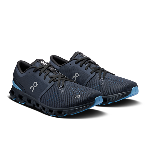 On Running Men's Cloud X 4 Shoes - Navy / Gourami - Just For Sports