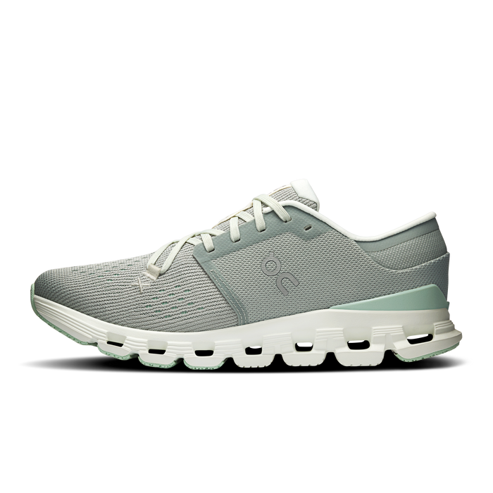 On Running Women's Cloud X 4 Shoes - Tin / Iceberg