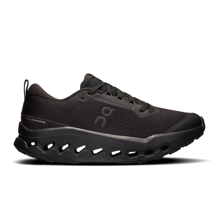 On Running Women's Cloudsurfer Trail 2 Shoes - Black / Black - Just For Sports