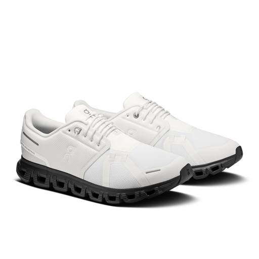 On Running Men's Cloud 6 Shoes - White / Black - Just For Sports