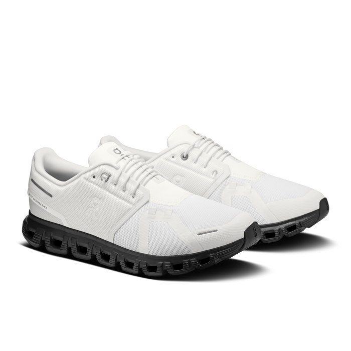 On Running Men's Cloud 6 Shoes - White / Black - Just For Sports