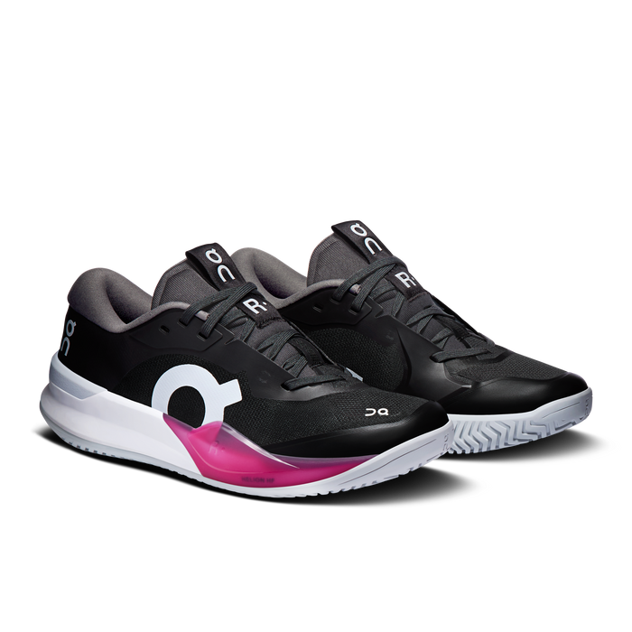 On Running Women's The Roger Pro 3 Clay Shoes - Black / Pink - Just For Sports