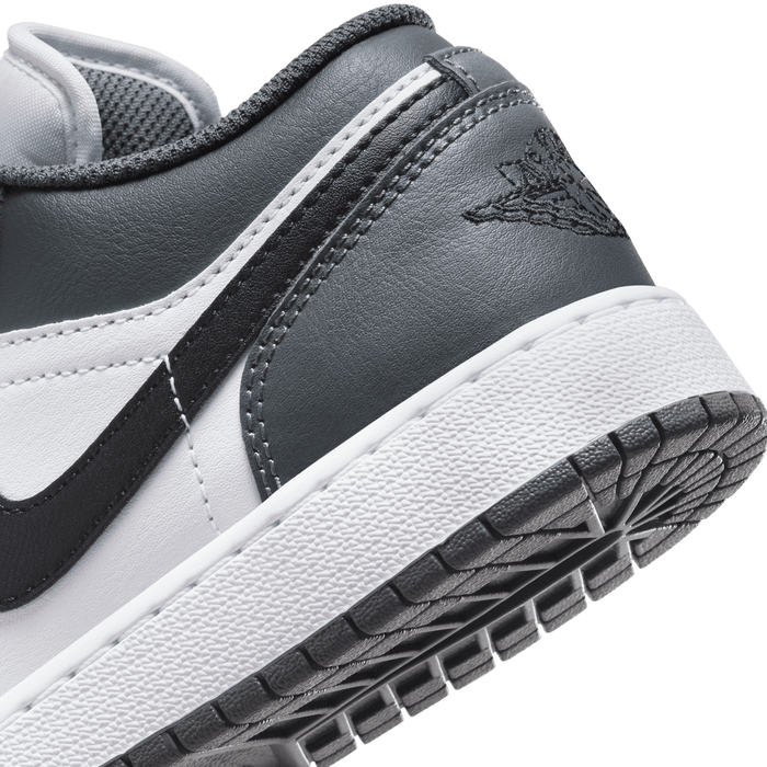 Nike Kids' Jordan 1 Low Shoes - White / Black / Iron Grey