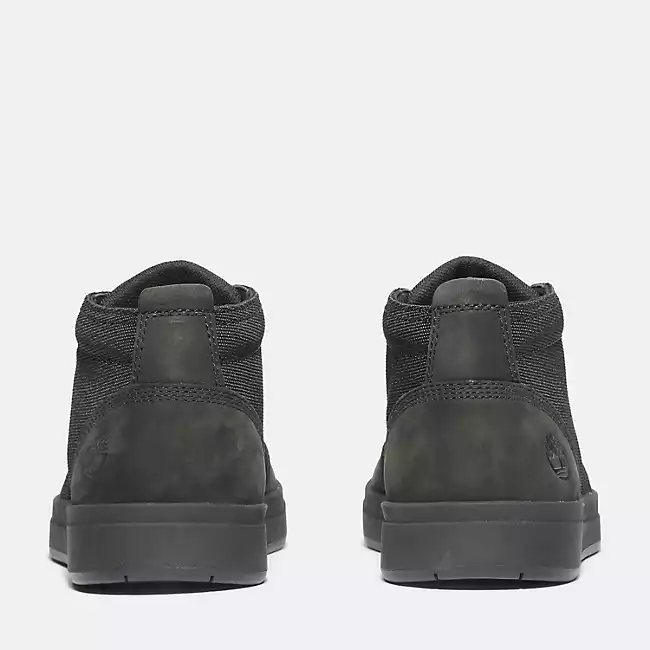 Timberland Men's Davis Square Chukka Shoes - Blackout Nubuck