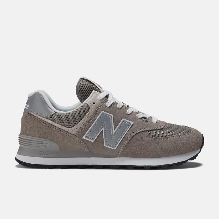 New Balance Men's 574 Core Shoes - Grey / White