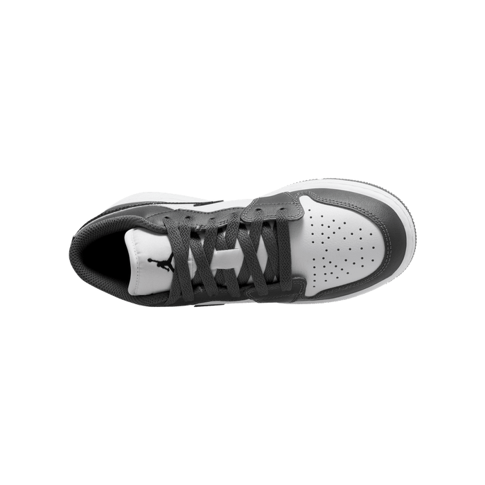 Nike Kids' Jordan 1 Low Shoes - White / Black / Iron Grey