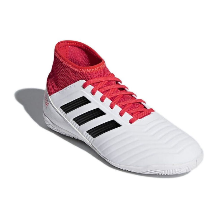 Adidas Kid s Predator Tango 18.3 Indoor Soccer Shoes White Coral R Just For Sports