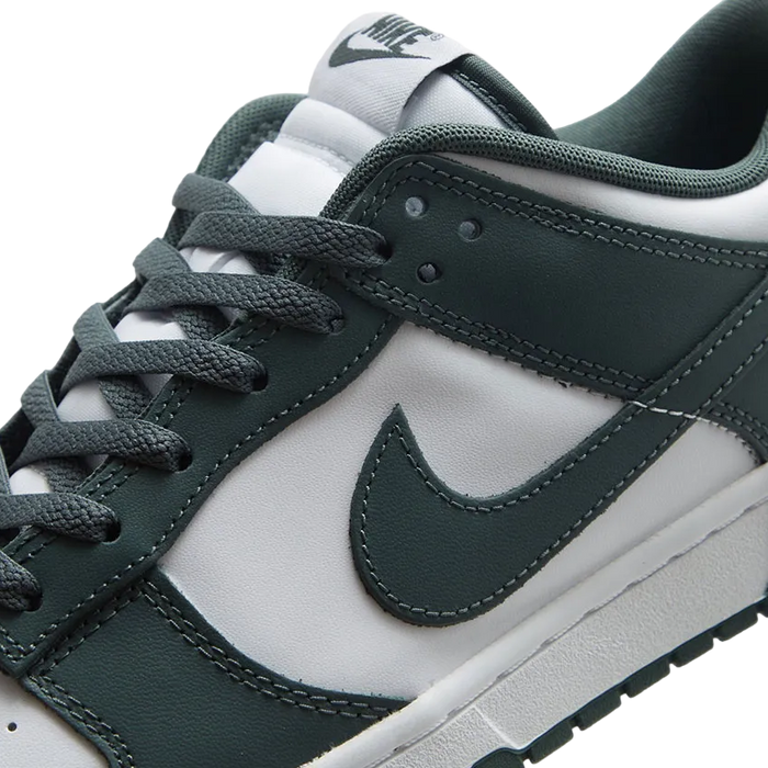 Nike Men's Dunk Low Shoes - White / Vintage Green