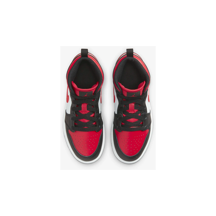 Kids jordans black and red on sale
