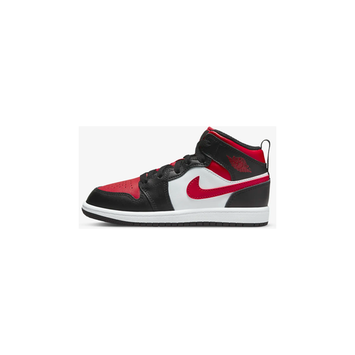 Jordans black and red and white discount