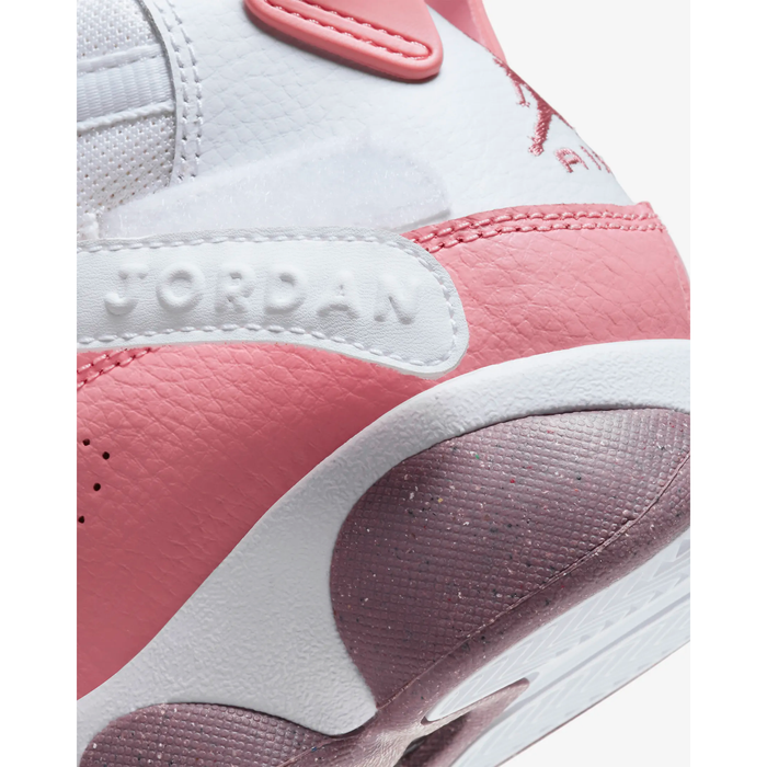 Kid's Jordan 6 Rings Shoes - Coral Chalk / White / Desert Berry