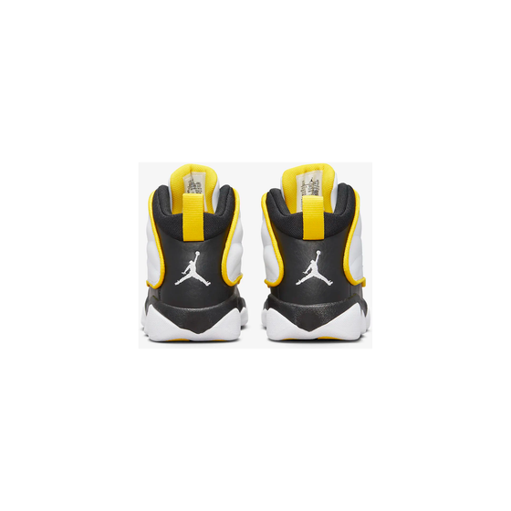 Nike Kid's Jordan Pro Strong Shoes - White / Black / Tour Yellow