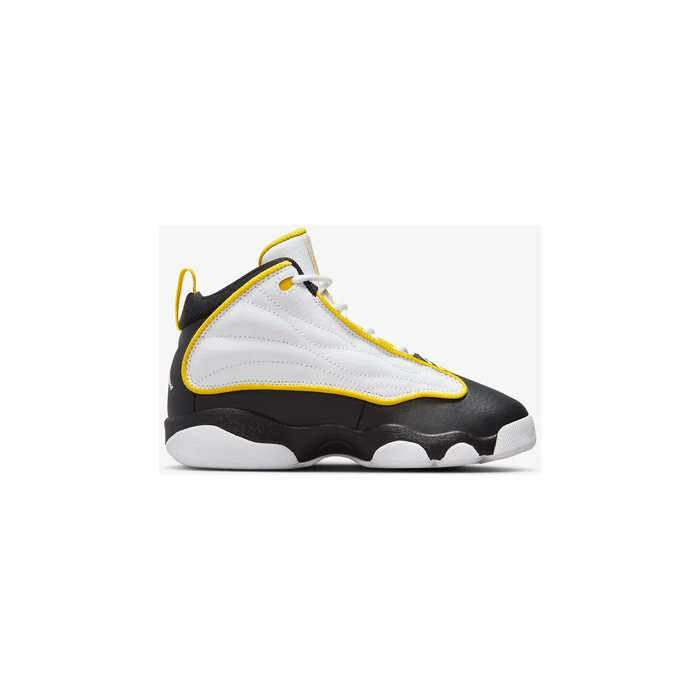 Nike Kid s Jordan Pro Strong Shoes White Black Tour Yellow Just For Sports