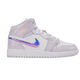 Nike Kids' Air Jordan 1 Mid Se Shoes - Barely Grape / Atomic Pink / White