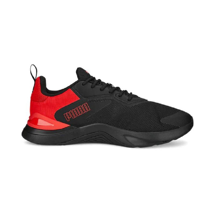 PUMA INFUSION BLACK-FOR ALL TIME RED 37789306 RUNNING SHOES (M)