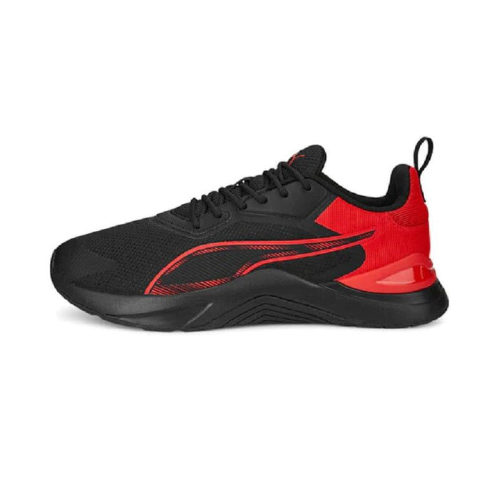 PUMA INFUSION BLACK-FOR ALL TIME RED 37789306 RUNNING SHOES (M)