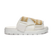 Kappa Men's 222 Banda Mitel 1 Slides - White / Gold