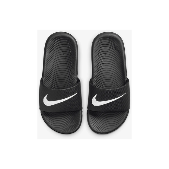 Nike Kid's Kawa Slides - Black / White