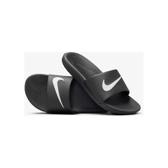 Nike Kid's Kawa Slides - Black / White