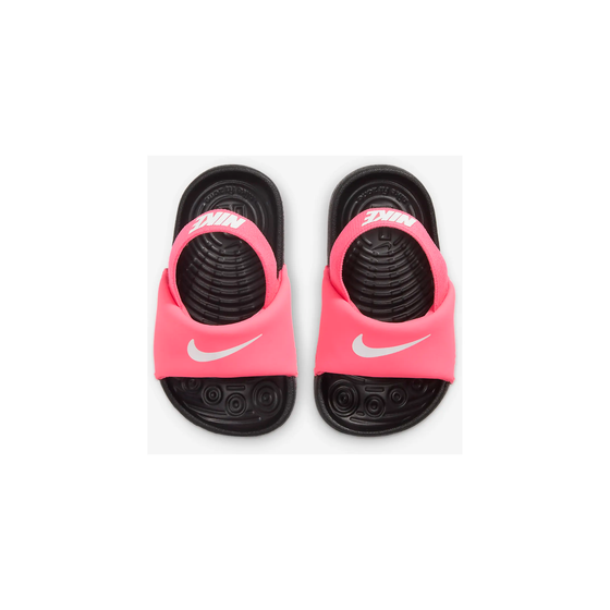 Nike Kid's Kawa TD Slides - Digital Pink / Black / White