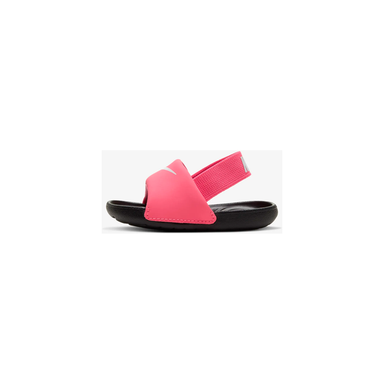 Nike Kid's Kawa TD Slides - Digital Pink / Black / White