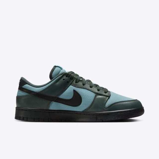 Nike Men's Dunk Low Retro Se Shoes - Vintage Green / Denim Turquoise / Anthracite / Black