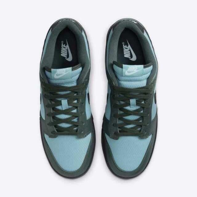 Nike Men's Dunk Low Retro Se Shoes - Vintage Green / Denim Turquoise / Anthracite / Black