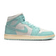 Nike Women's Air Jordan 1 Mid Shoes - Sail / Light Dew / Muslin