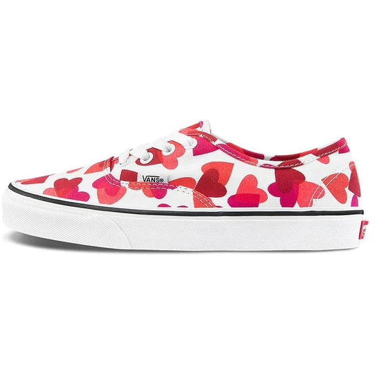 Authentic Valentine Hearts Shoes - White / Red — Just For Sports
