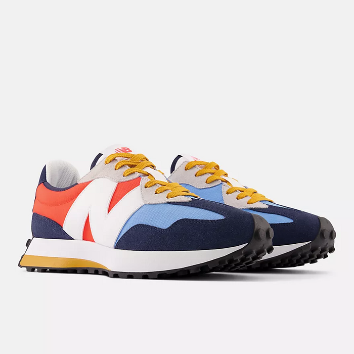 New Balance Men's 327 Shoes - Red / White / Blue
