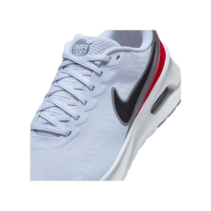 Nike Men's Air Max Nuaxis Shoes - Football Grey / Black / White / Gym Red