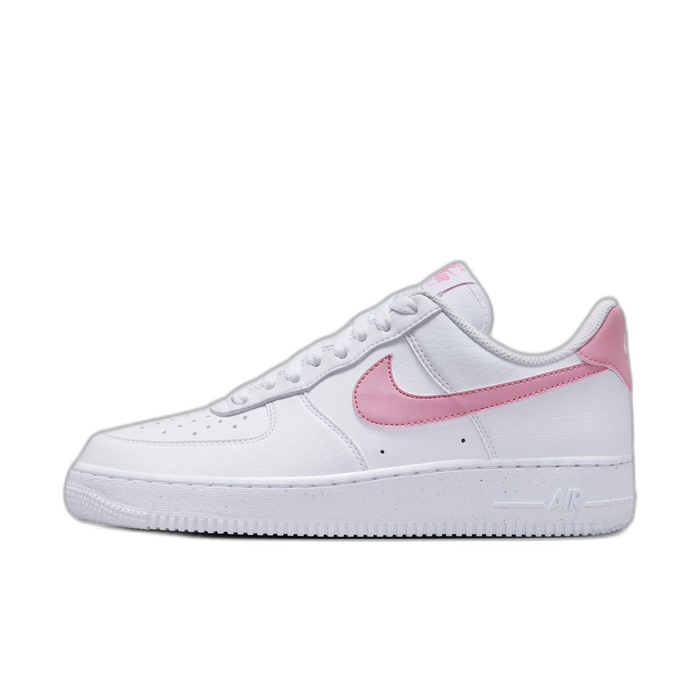 Nike Women's Air Force 1 '07 Next Nature Shoes - White / Elemental Pink - Just For Sports
