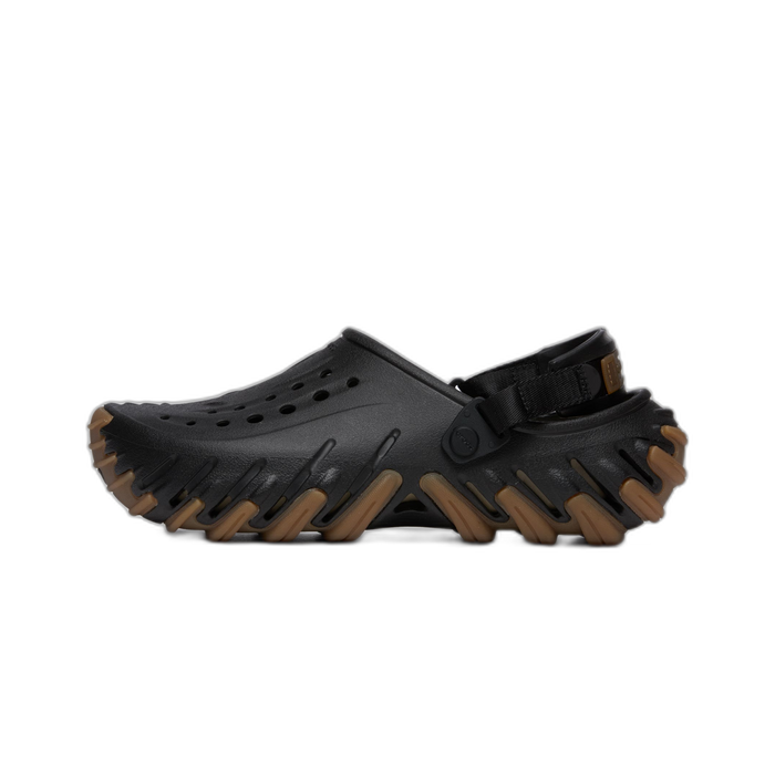 Crocs Men's Echo Gum Ro Clog Shoes - Black / Gum - Just For Sports