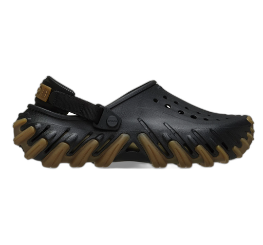 Crocs Men's Echo Gum Ro Clog Shoes - Black / Gum - Just For Sports