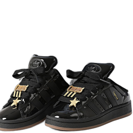 Adidas Women's Campus 00s Shoes - Core Black / Gold Metallic - Just For Sports