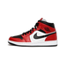 Nike Men's Air Jordan 1 Mid Chicago Black Toe Shoes - White / Black / Gym Red - Just For Sports