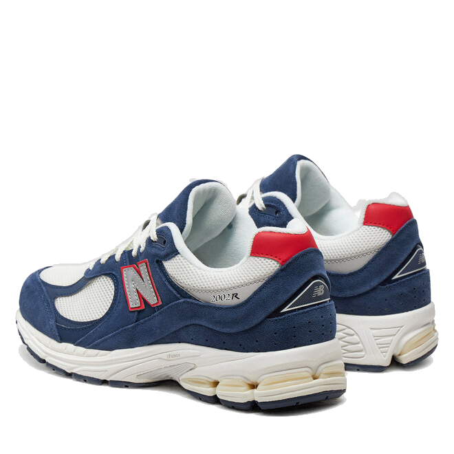 New Balance Men's 2002r Shoes - Navy / True Red / Sea Salt