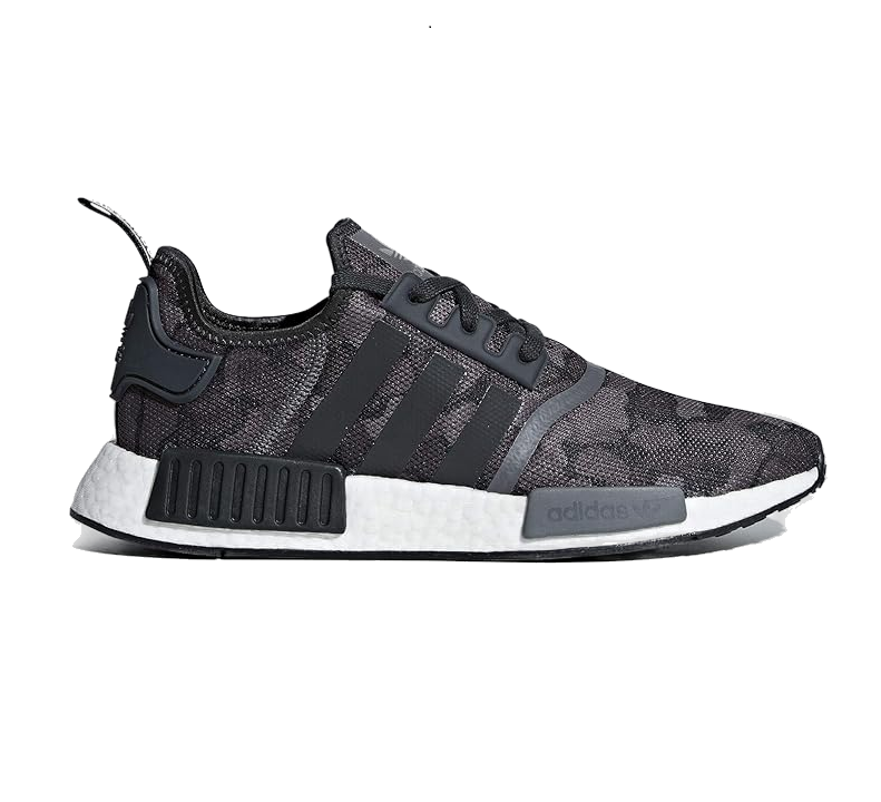 Shoes Men R1 Adidas Men's Nmd R1 Shoes - Core Black / Grey — Just For Sports