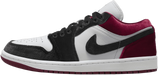 Nike Women's Jordan 1 Low Se Velvet Black Toe Shoes - Black / White / Team Red / Black - Just For Sports