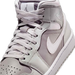 Nike Women's Jordan 1 Mid Shoes - Photon Dust / White / Atmosphere Grey - Just For Sports