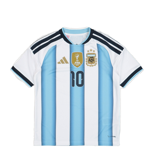 Adidas Kids' Argentina 2026 Home Youth Jersey - White / Ice Blue / Light Blue - Just For Sports