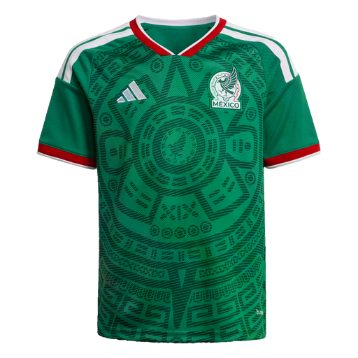 Adidas Kids' Mexico 2026 Home Jersey - Green - Just For Sports