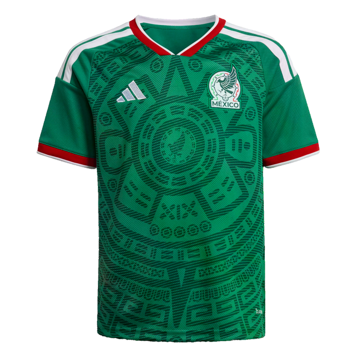 Adidas Kids' Mexico 2026 Home Jersey - Green - Just For Sports