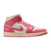Nike Women's Jordan 1 Mid Shoes - Sail / Guava Ice / Muslin / Pink Salt - Just For Sports