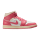 Nike Women's Jordan 1 Mid Shoes - Sail / Guava Ice / Muslin / Pink Salt