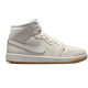 Nike Women's Air Jordan 1 Mid Shoes - Phantom / Gum Light Brown / White