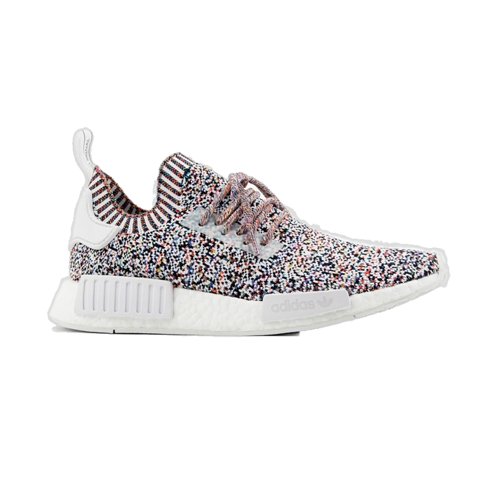 Adidas Men's Nmd R1 Shoes - Core White / Multi-Color - Just For Sports